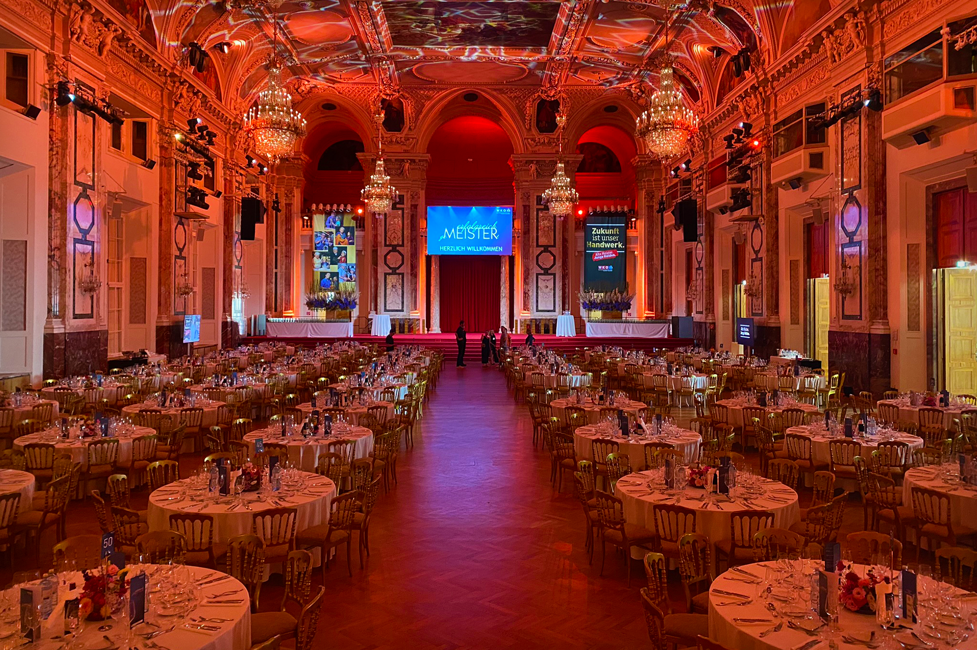 Werbe3 Event in der Hofburg